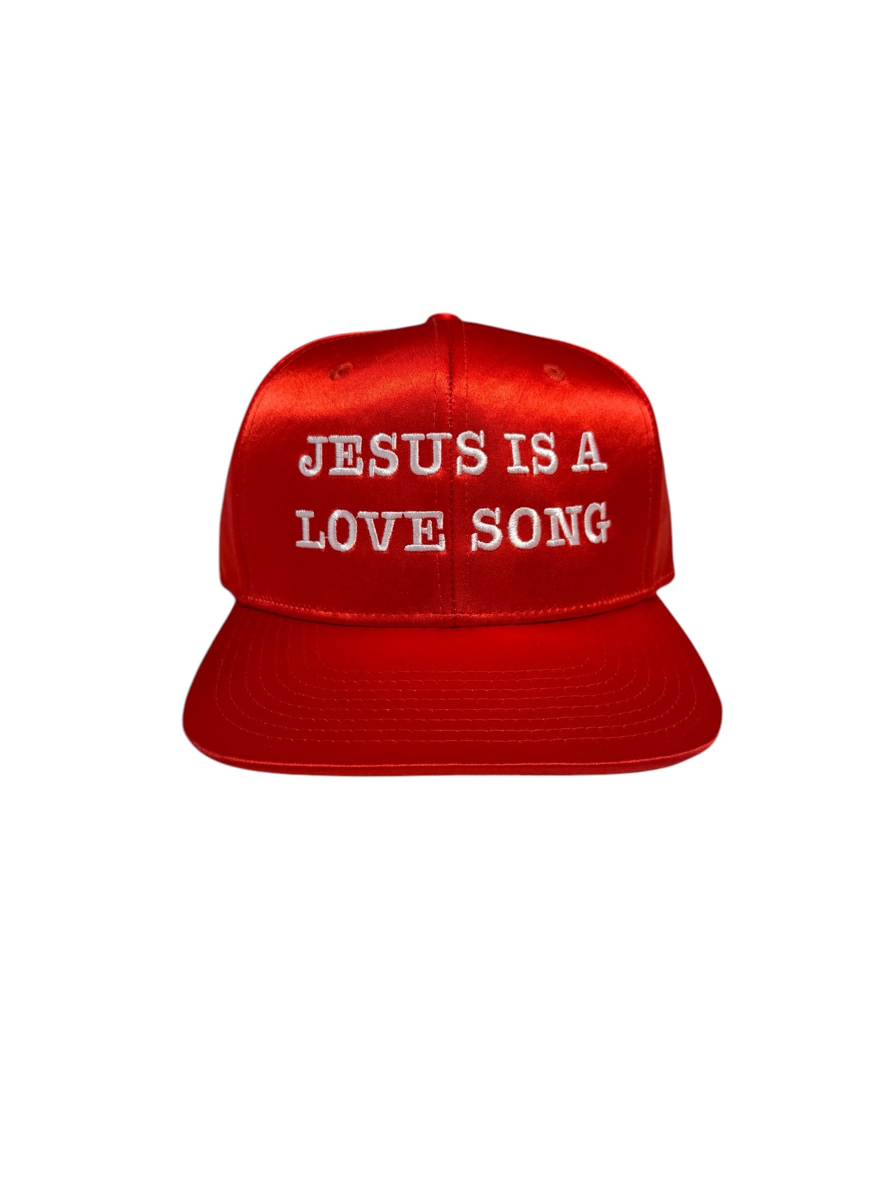 "JESUS IS A LOVE SONG" SNAPBACK HAT