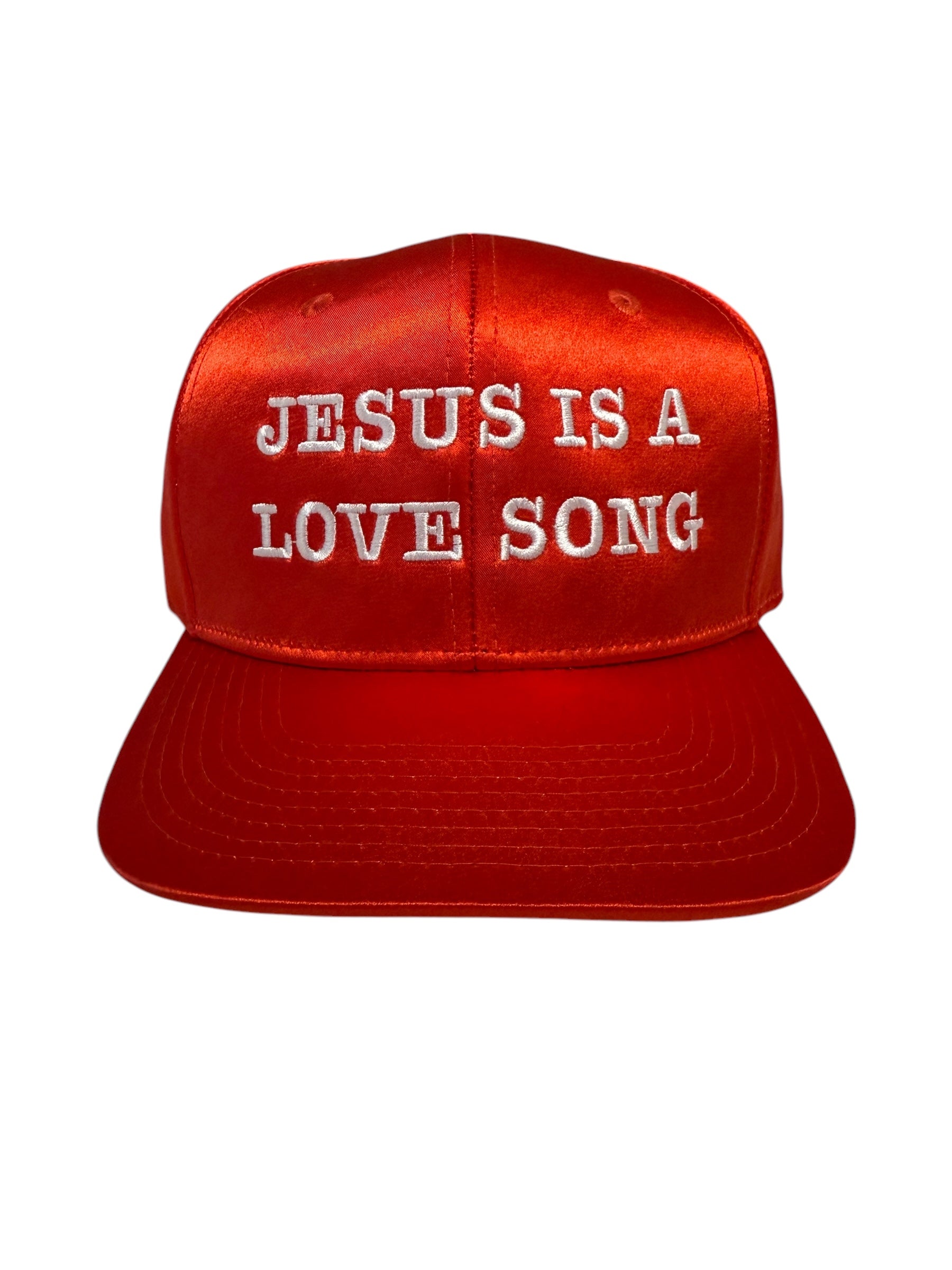 "JESUS IS A LOVE SONG" SNAPBACK HAT